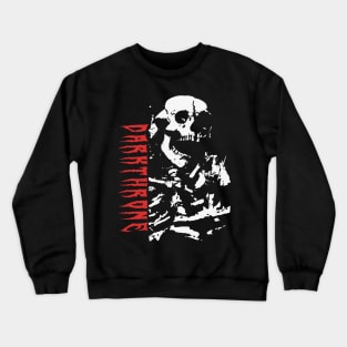 Darkthrone Skull Fanart Crewneck Sweatshirt